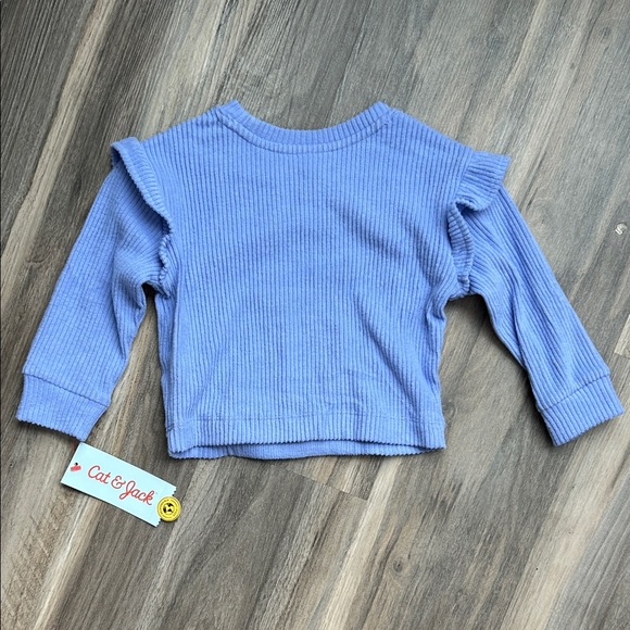 NWT Cat & Jack Ribbed Long Sleeve - Picture 5 of 8